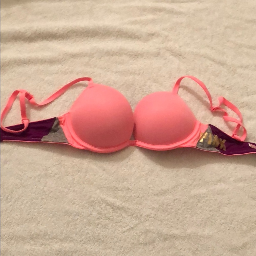 PINK Super Push-Up Bra